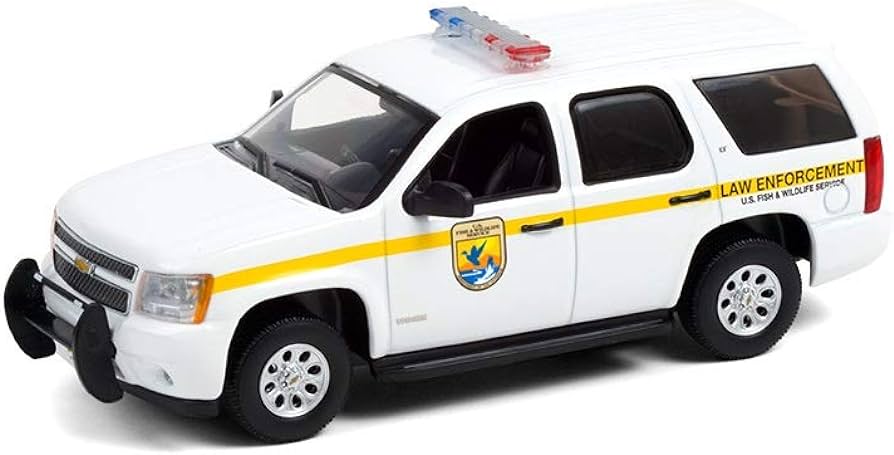 Chevrolet Tahoe 2012 cu vitrina plexiglass - 1/43 Greenlight