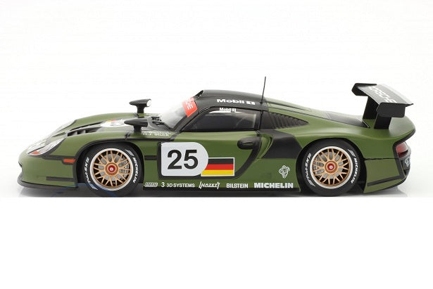 Porsche 911 GT1 #25 Prequalifiying 24h Le Mans 1997 - 1/18 Werk83