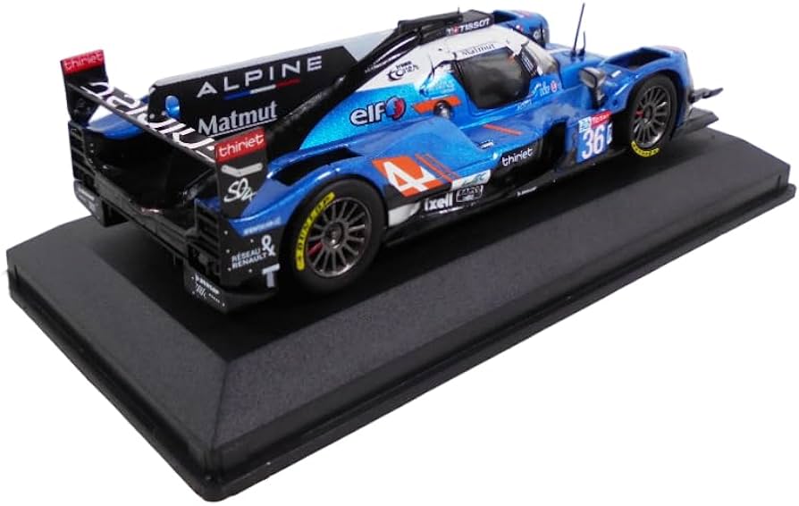 Alpine A470 24h LeMans 2018 #36 cu vitrina plexiglass - 1/43 Altaya