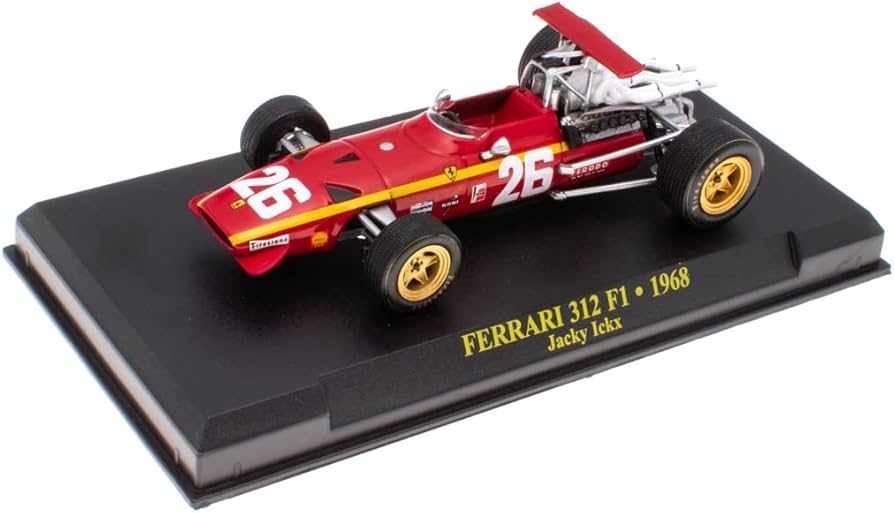 Ferrari 312 F1 1968 Jacky Ickx #26 - 1/43 Altaya