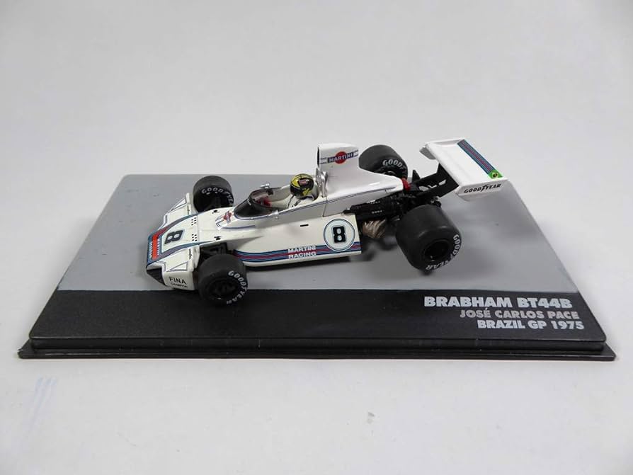 Formula 1 Brabham BT44B Jose Carlos Pace Brazil Gp 1975 - 1/43 Altaya