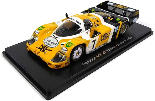 Porsche 956 #7 Winner Le Mans 1984 cu vitrina plexiglass - 1/43 Spark