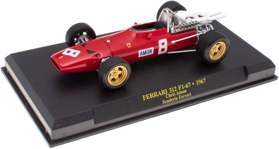 Ferrari 312 F1-67 1967 Chris Amon #8 - 1/43 Altaya