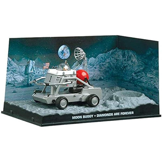 Macheta James Bond Moon Buggy Diamonds are Forever cu vitrina plexiglass - 1/43 Altaya