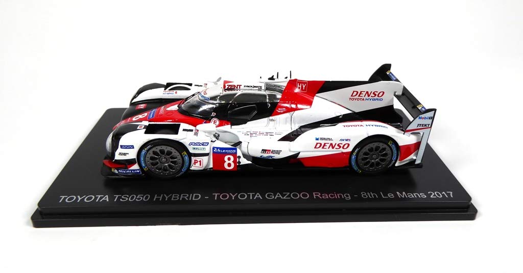 Toyota TS050 Hybrid - TOYOTA GAZOO RACING 8th Le Mans 2017 cu vitrina plexiglass- 1/43 Spark