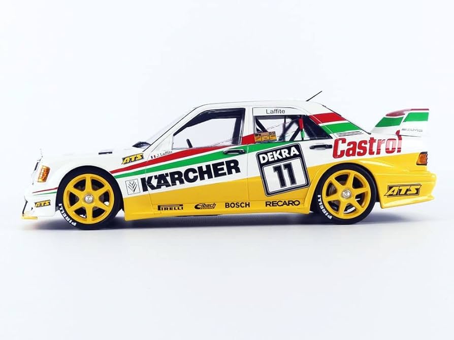 Mercedes-Benz 190E 2.5-16 Evo 2 Team Maas Schons - Jacques Laffite 1/300pcs #11 - 1/18 Minichamps