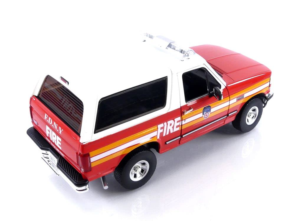 Ford Bronco Fdny 1996 The Official Fire Department of New York City - 1/18 Greenlight