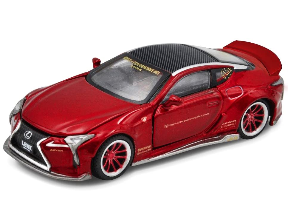 Lexus LC500 metal red - 1/64 Era Car