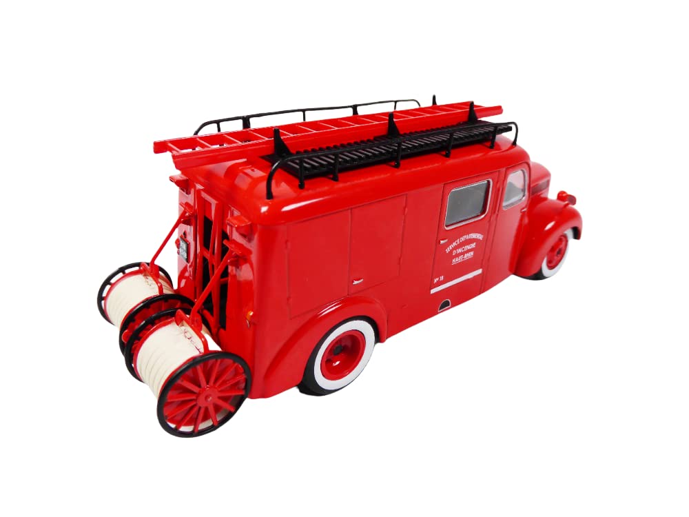 Ford F798T Feuerwehr Haut-Rhin rot - 1/43 Altaya