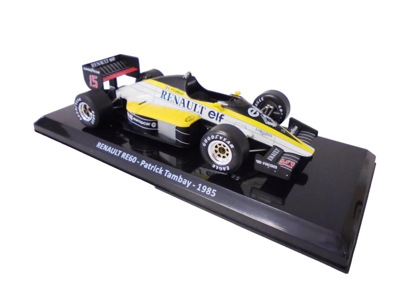 Formula 1 Renault RE60 Patrick Tambay 1985 - 1/24 Premium Collectibles