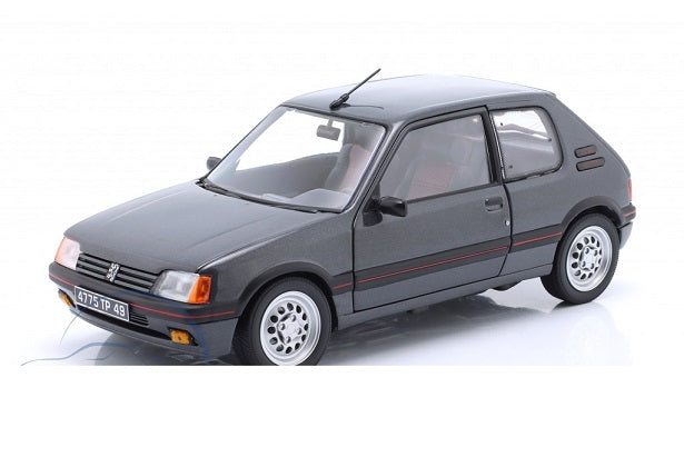 Peugeot 205 Gti 1.6 1988 Graphite Grey - 1/18 Norev