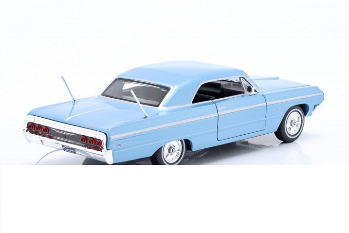 Chevrolet Impala SS 1964 bleu - 1/26 Maisto