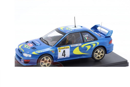 Subaru Impreza S3 Wrc 97 #4 Liatti-Pons Rallye Monte-Carlo 1997 - 1/24 Altaya