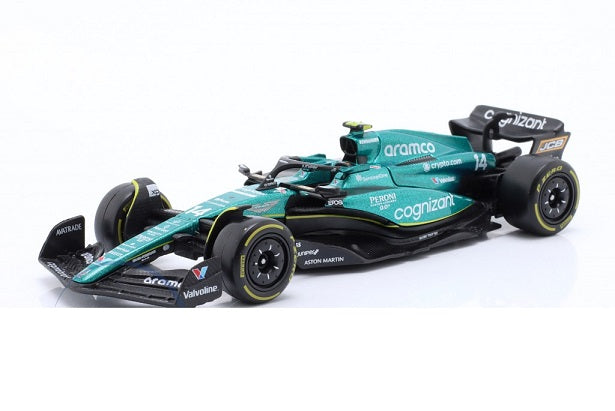 Formula 1 Aston Martin AMR23 Aramco #14 Fernando Alonso - 1/43 Bburago