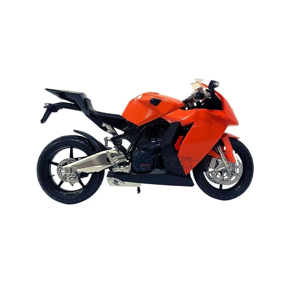 Motocicleta KTM RC8 portocalie - 1/12 Automaxx