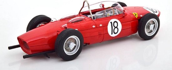 FERRARI Dino 156 Sharknose #18 GP France Formula 1 1961- 1/18 CMR