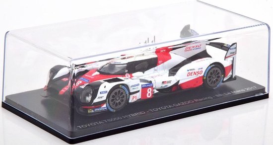 Toyota TS050 Hybrid - TOYOTA GAZOO RACING 8th Le Mans 2017 cu vitrina plexiglass- 1/43 Spark