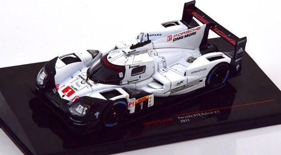 Porsche 919 Hybrid #1 2017 cu vitrina plexiglass - 1/43 IxoModels