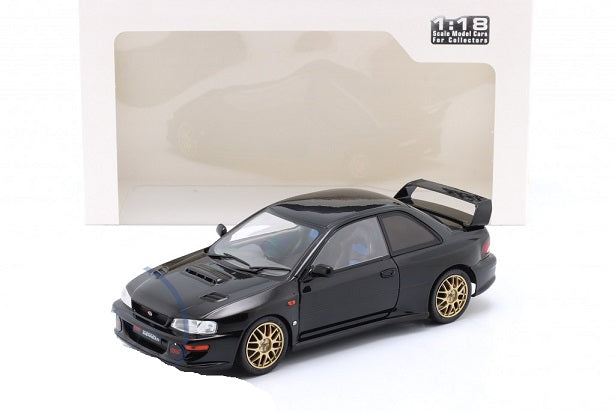 Subaru Impreza 22B 1998 negru - 1/18 Solido