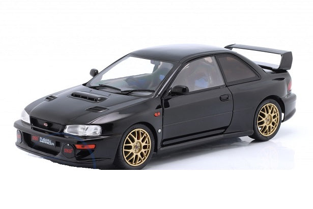 Subaru Impreza 22B 1998 negru - 1/18 Solido