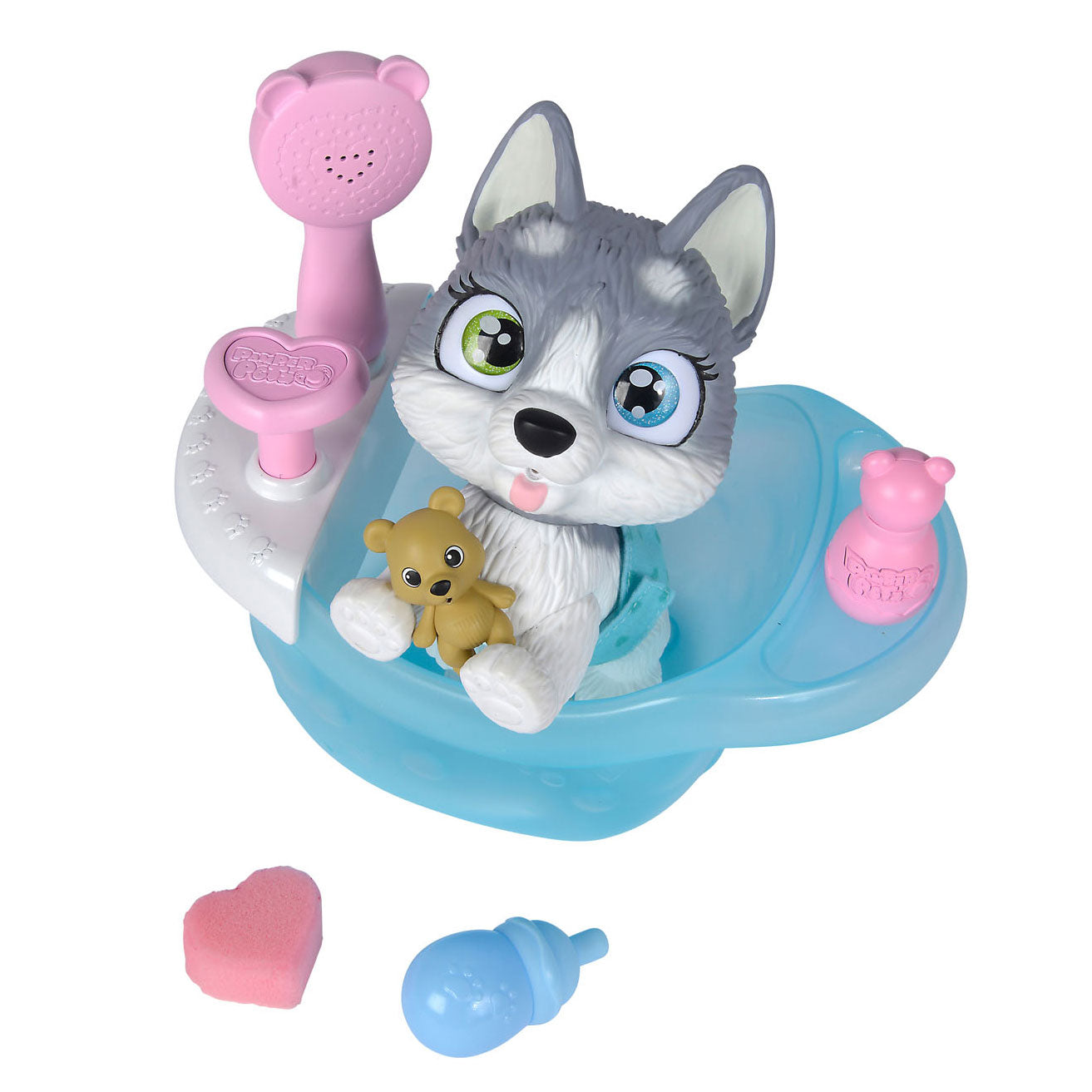 Figurina Pamper Petz Catelusul Husky la baita - Simba