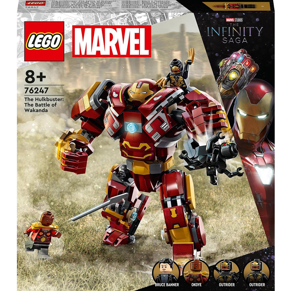 LEGO Marvel 76247  Hulkbuster - Batalia din Wakanda (385 piese)