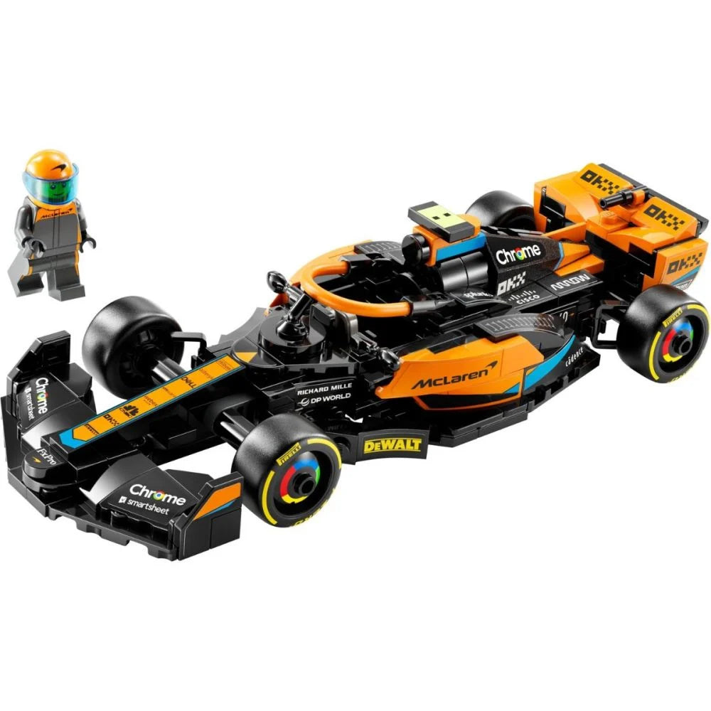 LEGO Speed Champions 76919 - Masina de curse McLaren de Formula 1 2023