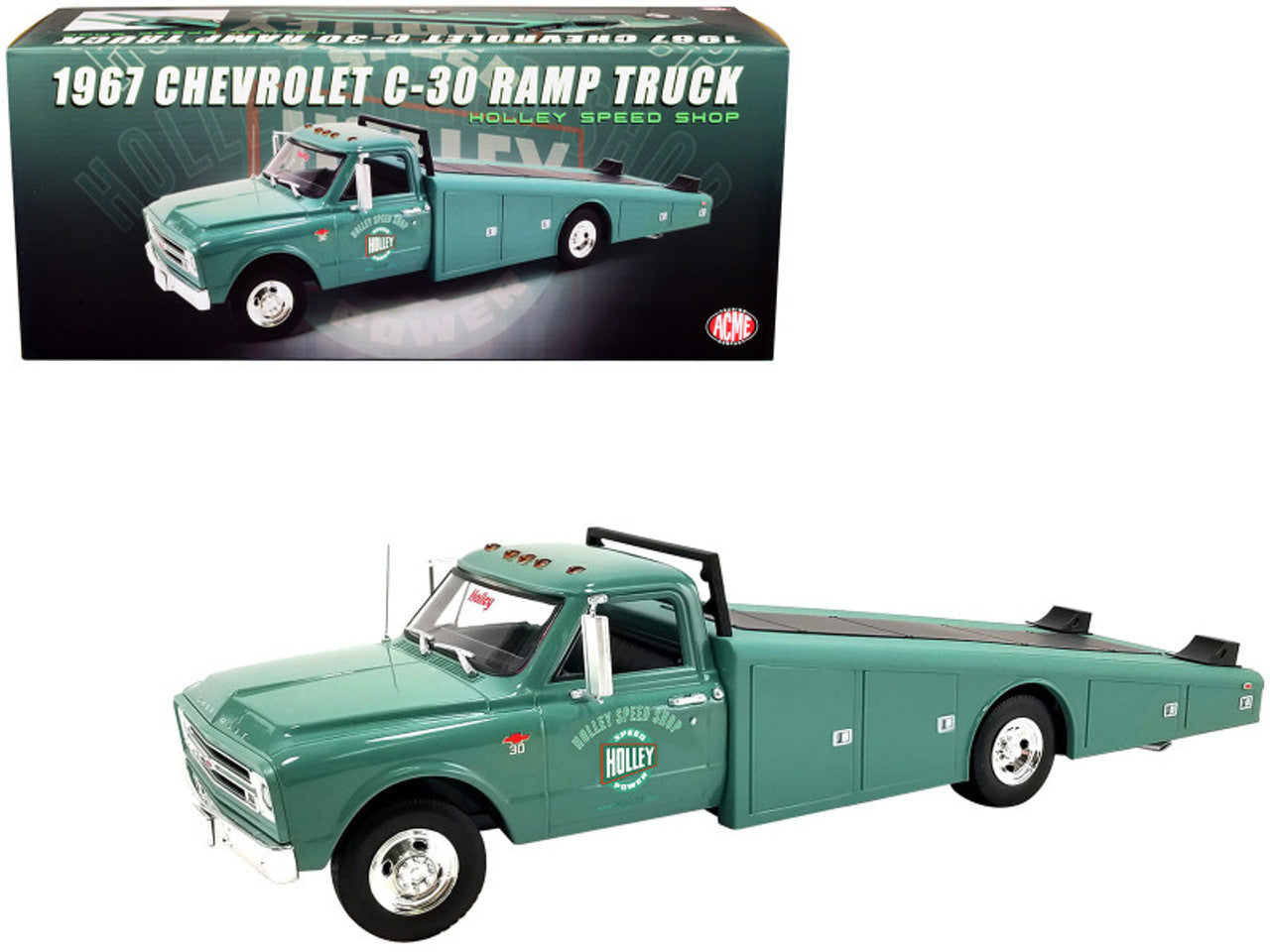 Transportor Chevrolet C-30 Ramp Truck 1967 - 1/18 ACME