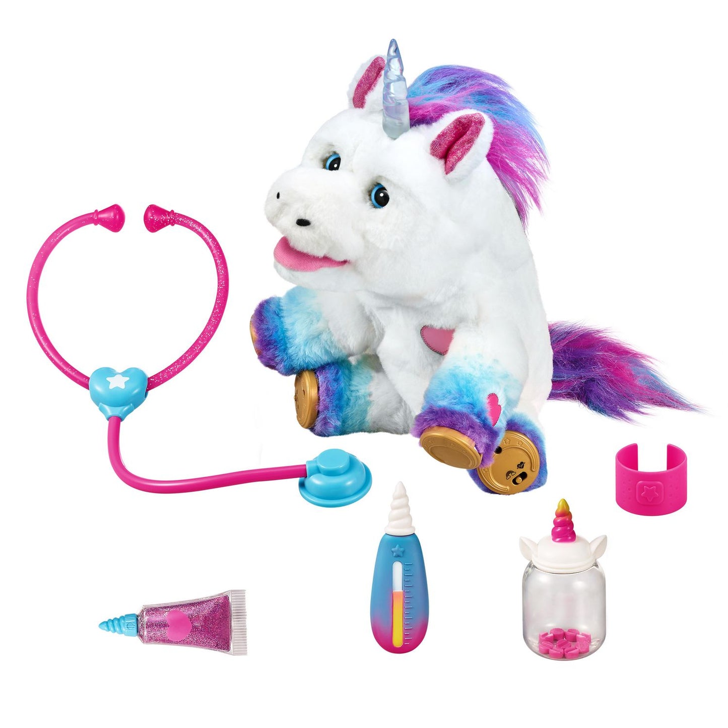 SET de joaca doctor Rainglow Unicorn VET