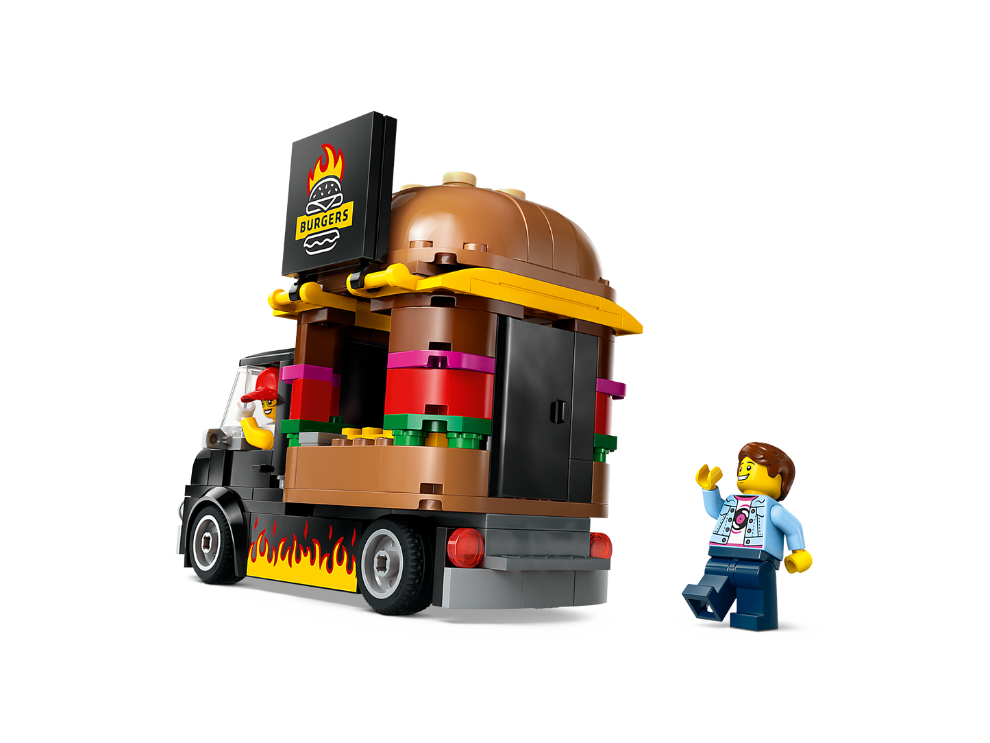 LEGO City 60404 - Toneta de burgeri (194 piese)