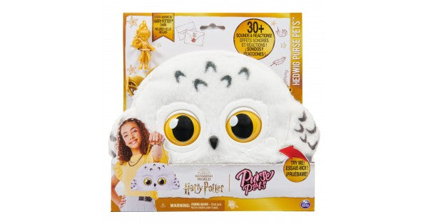 Geantuta interactiva Purse Pets Bufnita Hedwig - Spin Master