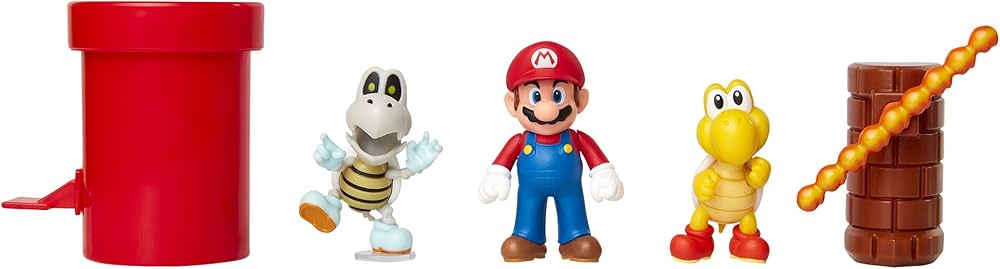 Set figurine Mario - Diorama Set