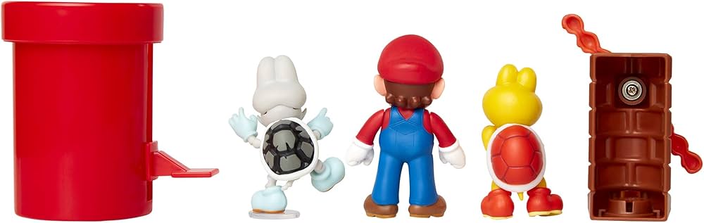 Set figurine Mario - Diorama Set