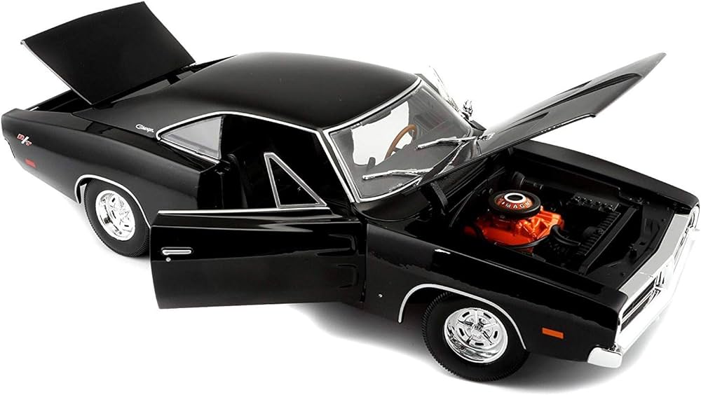 Dodge Charger R/T (1969) Negru - 1/18 Maisto