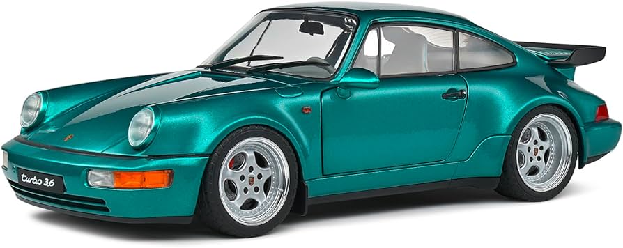 Porsche 964 Turbo wimbledon green 1991 - 1/18 Solido