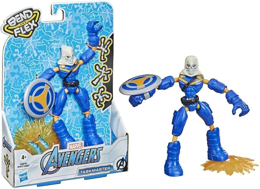 Figurina Taskmaster 15cm Bend and Flex - Hasbro