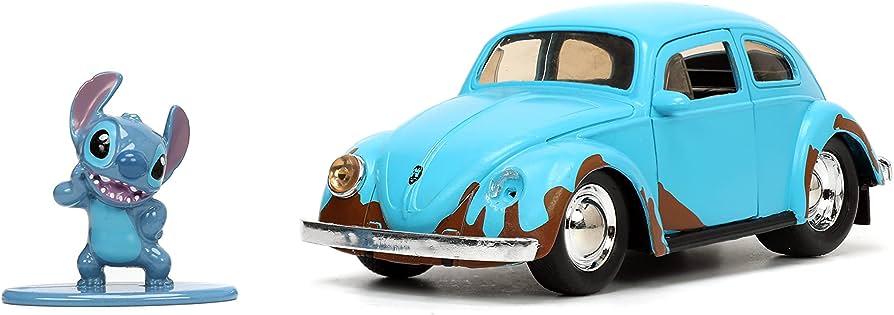 VW Beetle si Stitch - 1/32 Jada