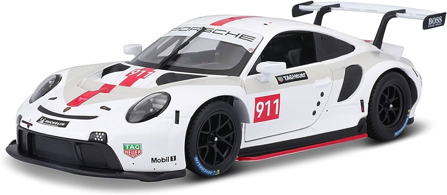 Porsche 911 RSR ( alb ) - 1/24 Bburago