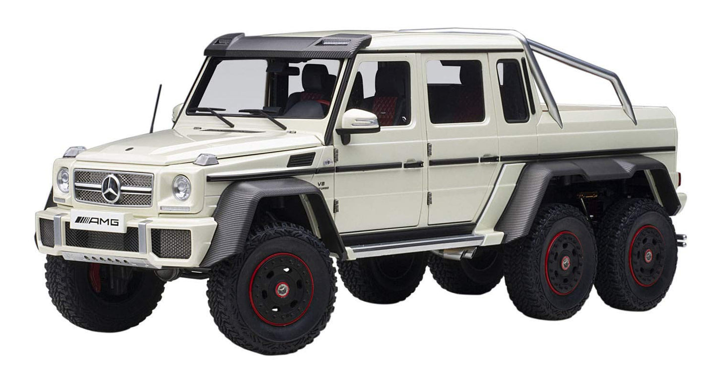 Mercedes-Benz G63 AMG 6x6 alb - 1/18 Autoart