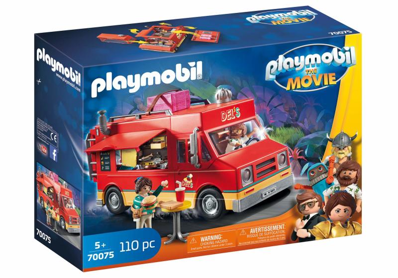 Playmobil The Movie 70075 - Camionul cu mancare al lui Del