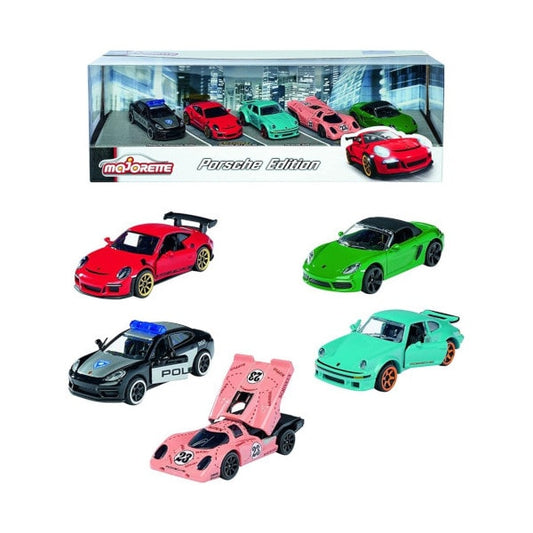 SET 5 masinute Majorette - PORSCHE EDITION