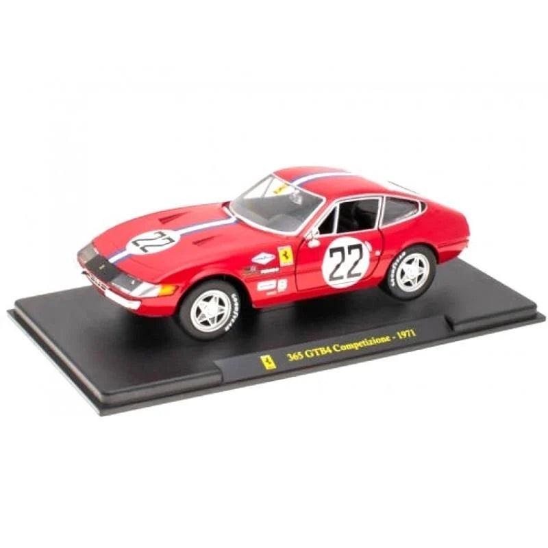 Ferrari 365 GTB4 Competizione 1971 cu vitrina plexiglass - 1/24 Bburago