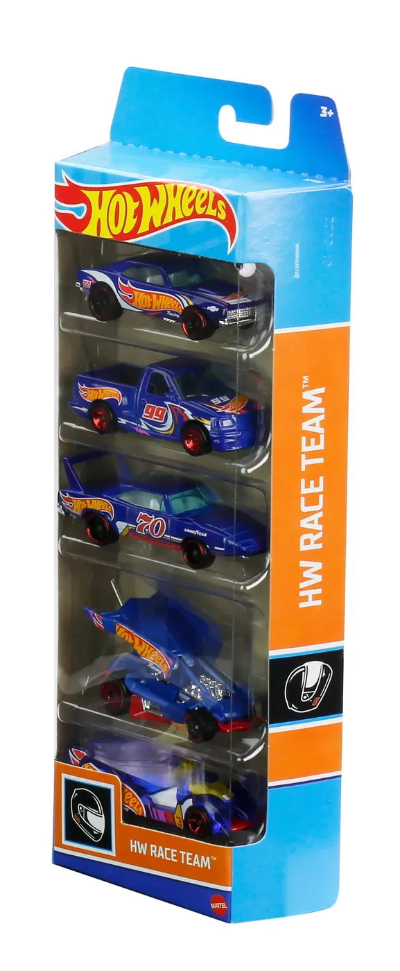 Set 5 masinute Hot Wheels - Race Team