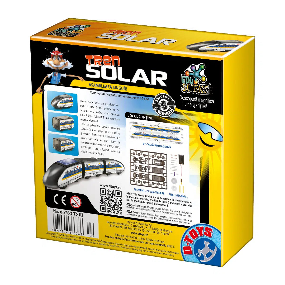 Joc Eduscience - Tren Solar