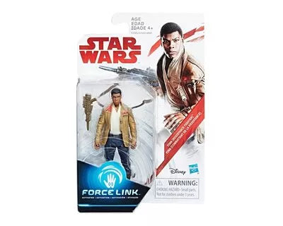 Figurina Star Wars Force Link Resistance Gighter - Finn 9,5cm