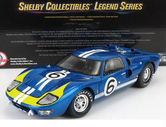 FORD GT-40 MK II 1966 - 1/18 SHELBY COLLECTIBLES