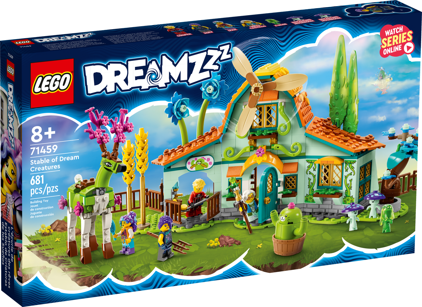 LEGO DREAMZzz 71459 - Grajdul creaturilor din vis (681 piese)