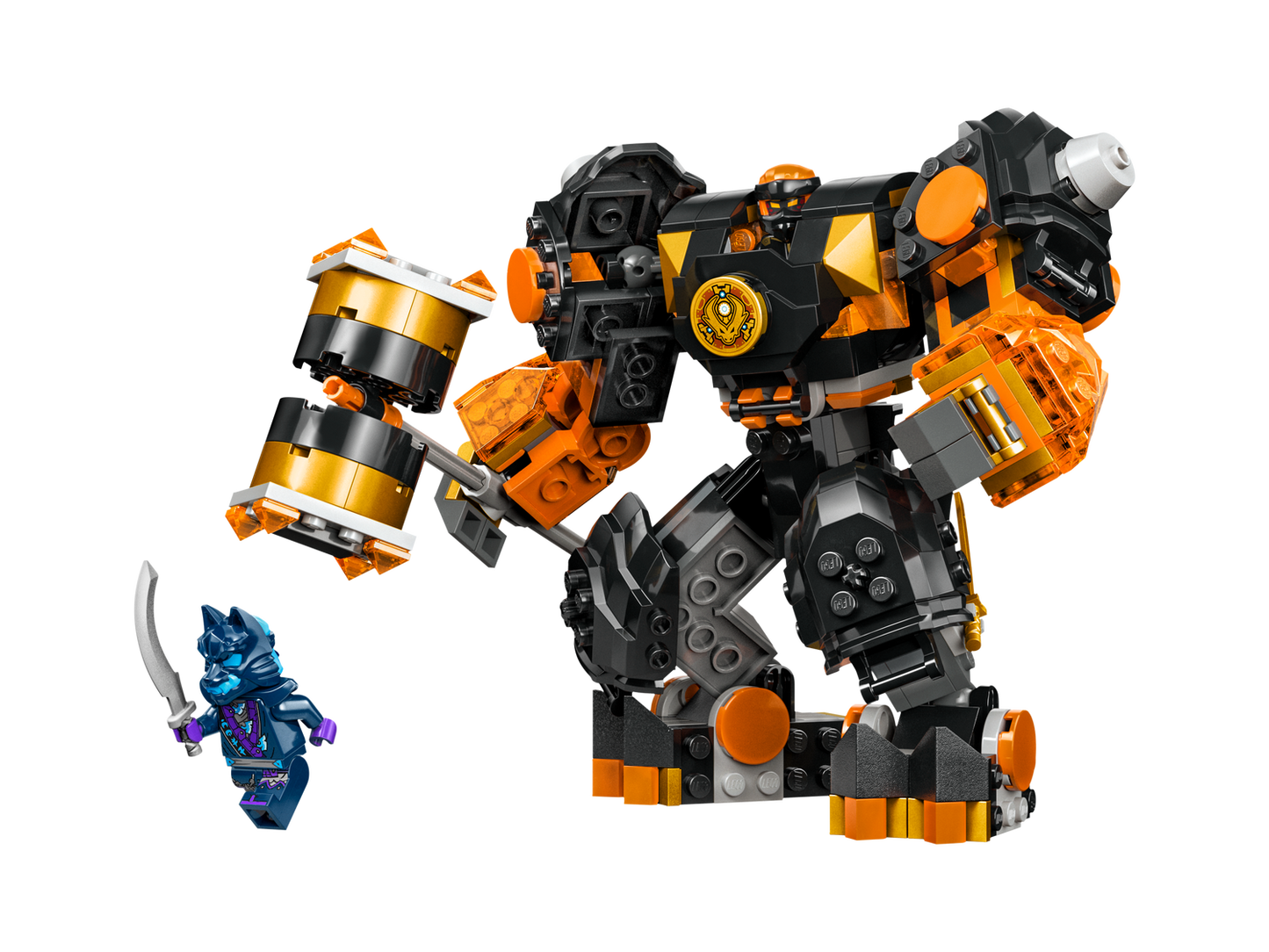 LEGO Ninjago 71806 - Robotul stihie de pamant al lui Cole (235 piese)