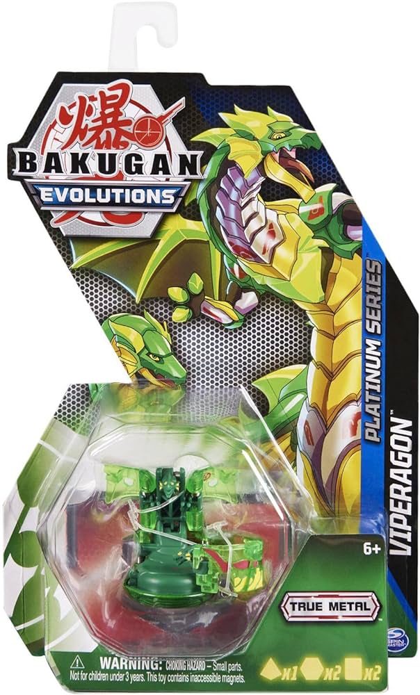 Figurina Bakugan Evolutions Platinum Series - Viperagon