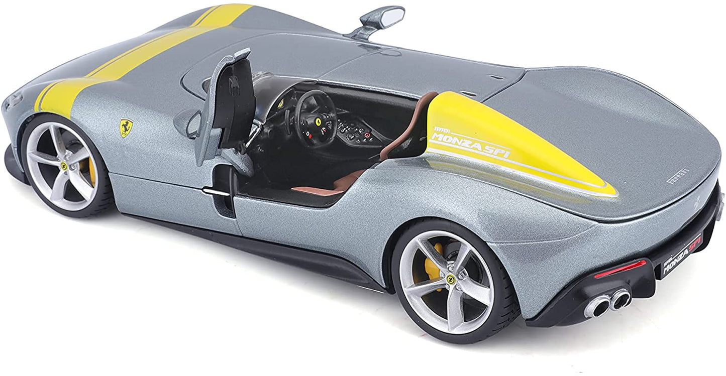 Ferrari Monza SP1 (gri/galben) - 1/24 Bburago